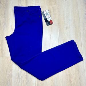 Style&Co Tummy Control Straight Leg Women's size 10 Smoothes Midsection New Blue